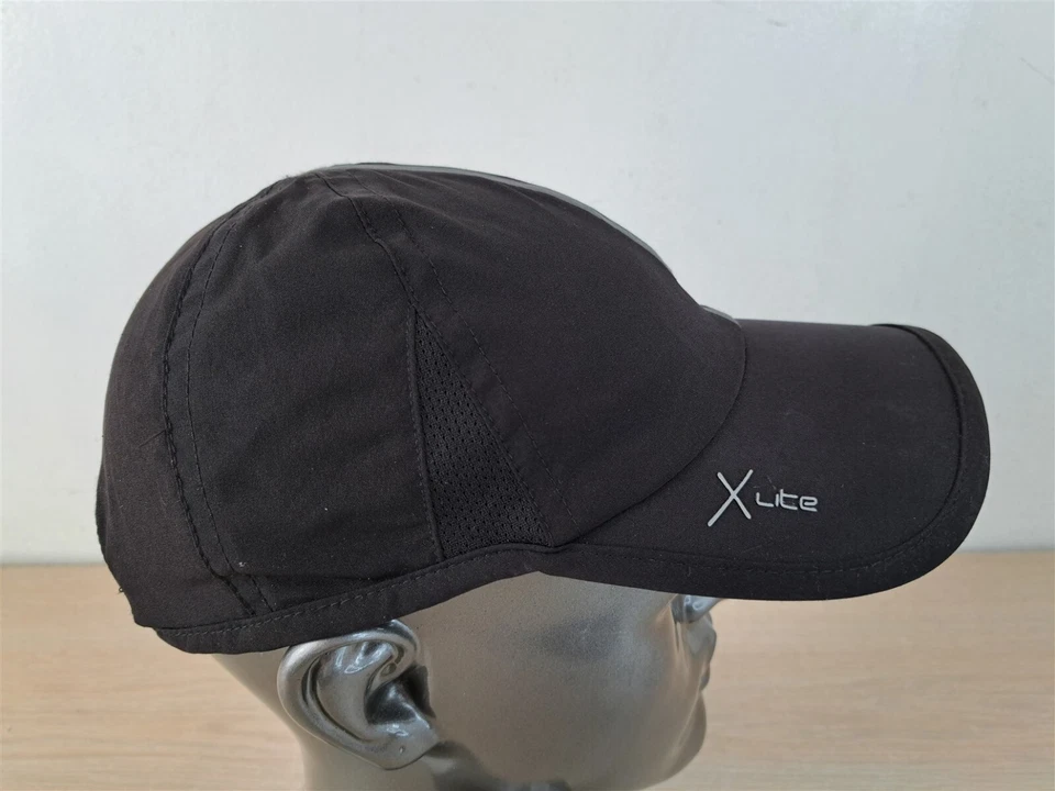 KARRIMORE XLITE DRYX ADJUSTABLE STRAPBACK RUNNING HAT/CAP, BLACK TENNIS/OUTDOOR - image 4 of 4
