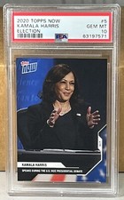2020 TOPPS NOW ELECTION #5 KAMALA HARRIS PSA 10 GEM MINT Vice President Debate 
