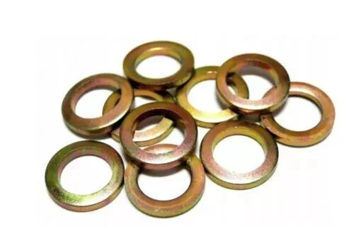 50pz 6mm x 10mm x 1 mm rame rondella piatta per Vite Bullone