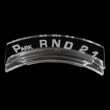 Acrylic 3-speed Gear Shift Indicator Lens For After Market Steering Columns Acrylic 3-speed Gear Shift Indicator Lens For After Market Steering Columns