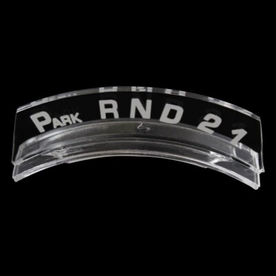 Acrylic 3-Speed Gear Shift Indicator Lens for After Market Steering Columns