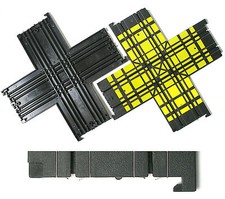 Rare1971 Aurora AFX Speed-Lok HO Slot Car 90 DEGREE INTERSECTION 4-WAY 2523 BULK