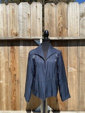 harve benard black blazer size 10