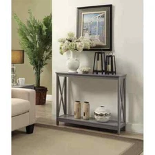Copper Grove Cranesbill X-Base Console Table