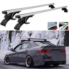 46 Car Roof Rack Cross Bar Cargo Bicycle Luggage Carrier Aluminum For Acura Tsx