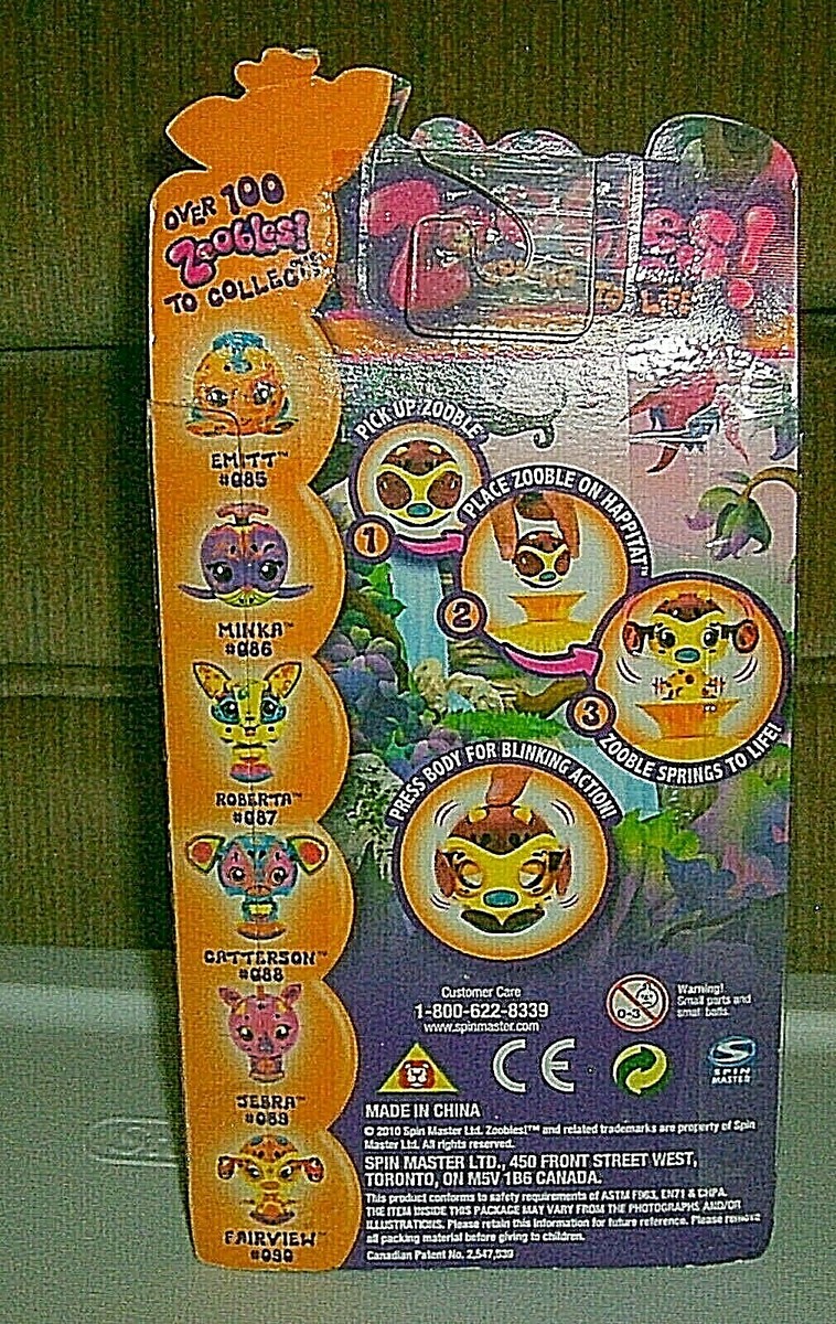 Zoobles Azoozia Collection, Fairview #090 | eBay