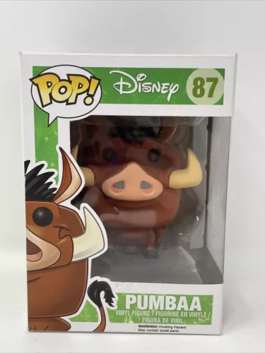 Funko Pop! Disney Series 6 The Lion King Pumbaa 87 with Protector 