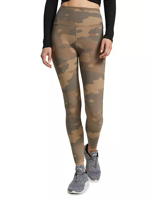 New Women's ALO YOGA Putty Camouflage High Waist Camo Leggings Size XS