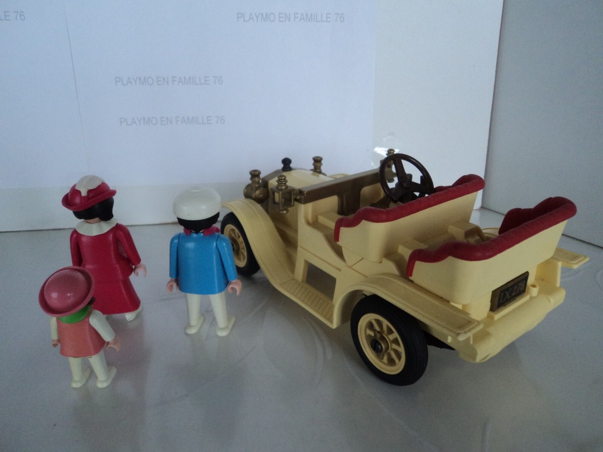 PLAYMOBIL Vintage 1989 – Set Calèche 1900 Avec Général Et Femme Cocher (réf 5600)