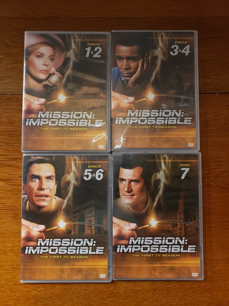 Mission: Impossible - The Complete First TV Season - No Case. Free
