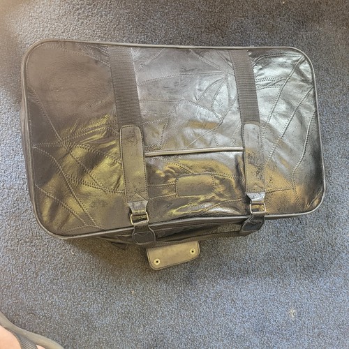 #Reduced #3piece matching soft leather luggage set - Picture 10 of 13