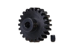 Traxxas 3952X Gear 22-T pinion 32-p heavy duty machined hardened steel/set screw