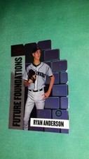 DIE CUT! 1999 Ryan Anderson Bowman's Best Future Foundations MACH 1 INSERT CARD!