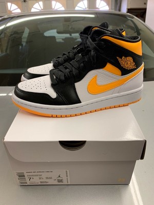 air jordan 1 orange and black womens