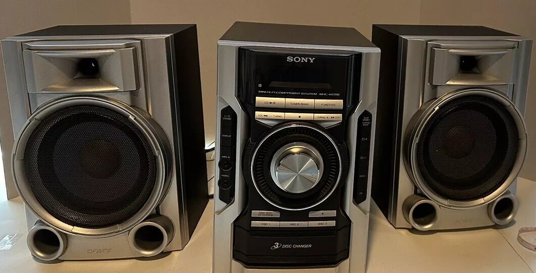Sony MHC-EC55 Mini HiFi Component System Stereo 3-Disc CD Changer