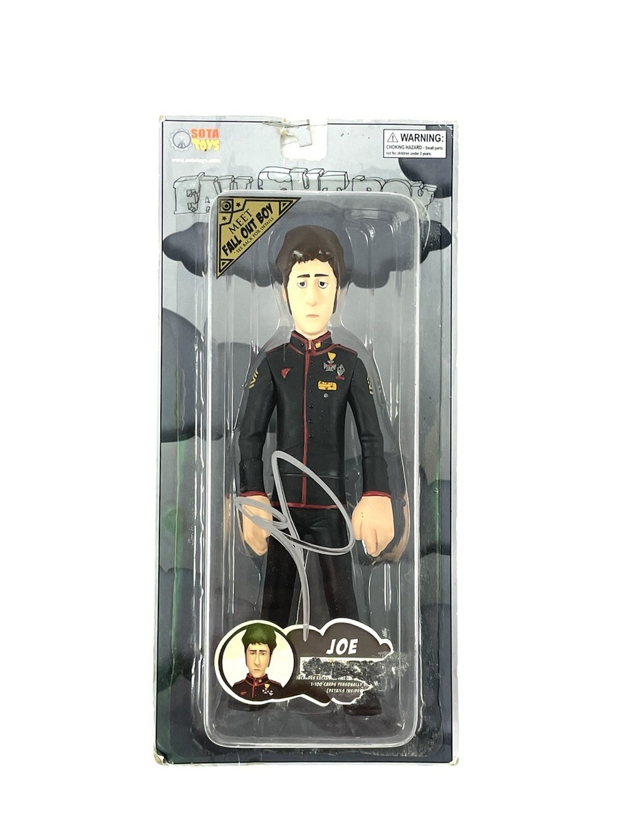 Fall Out Boy Signed Action Figure Set Patrick Stump Pete Fall Out Boy Signed Action Figure Set Patrick Stump Pete