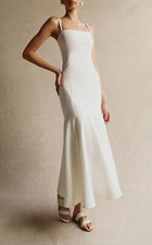 NWT. $1790 Carolina Herrera Bridal Nadia Dress Sz 4 white