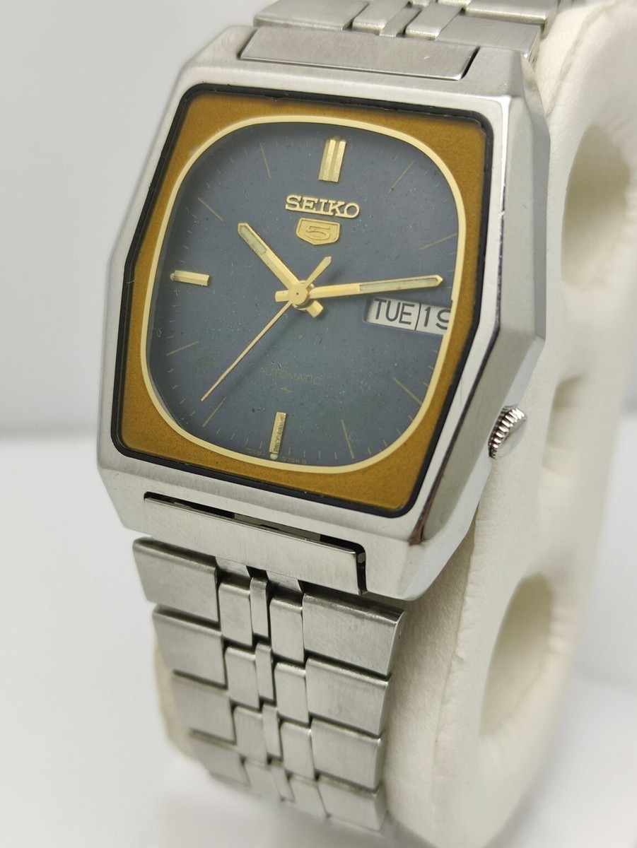 Seiko 5 7009-5560 Day/Date Automatic Vintage Men's Watch | eBay