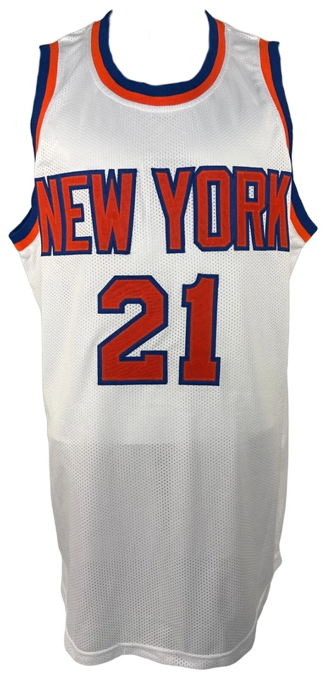 Charlie Ward autographed signed jersey NBA New York Knicks JSA COA - Image 3 of 4