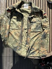 ORIGINAL BUNDESWEHR FELDBLUSE FLECKTARM / BW JACKE BLUSE GrNr7