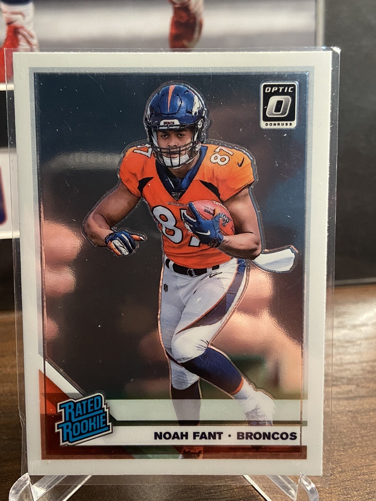 NOAH FANT 2019 Donruss Optic ROOKIE BASE RC #170 DENVER BRONCOS