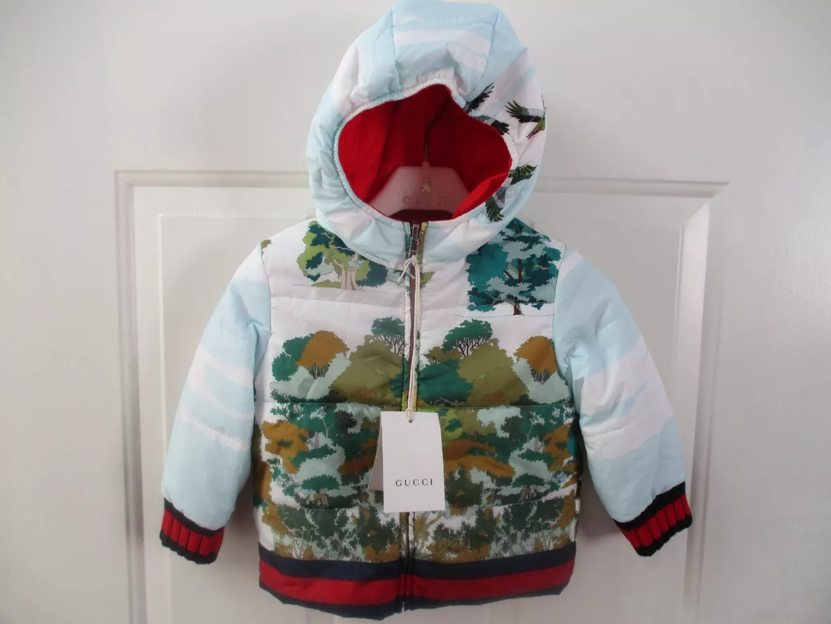 Gucci Web Down Jacket