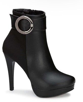 Botas Andrea. Botines negros de mujer