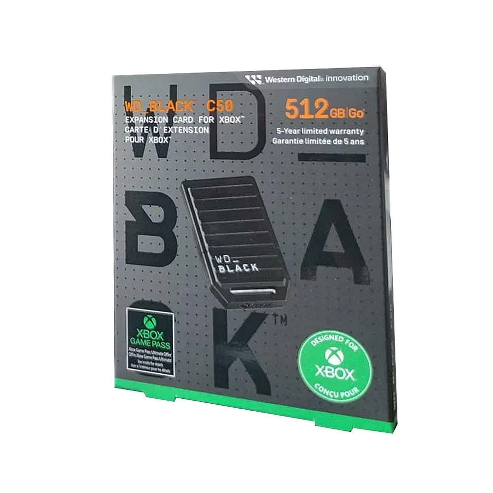 Xbox Series X, S Game Drives - Package WD BLACK C50 1TB Expansion Card for Xbox  Series X