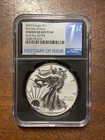 2019-S Enhanced Reverse Proof American Silver Eagle NGC PF 69 with COA