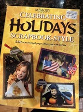 Memory Makers Celebrating Holidays Scrapbook Book Page Ideas Christmas Halloween