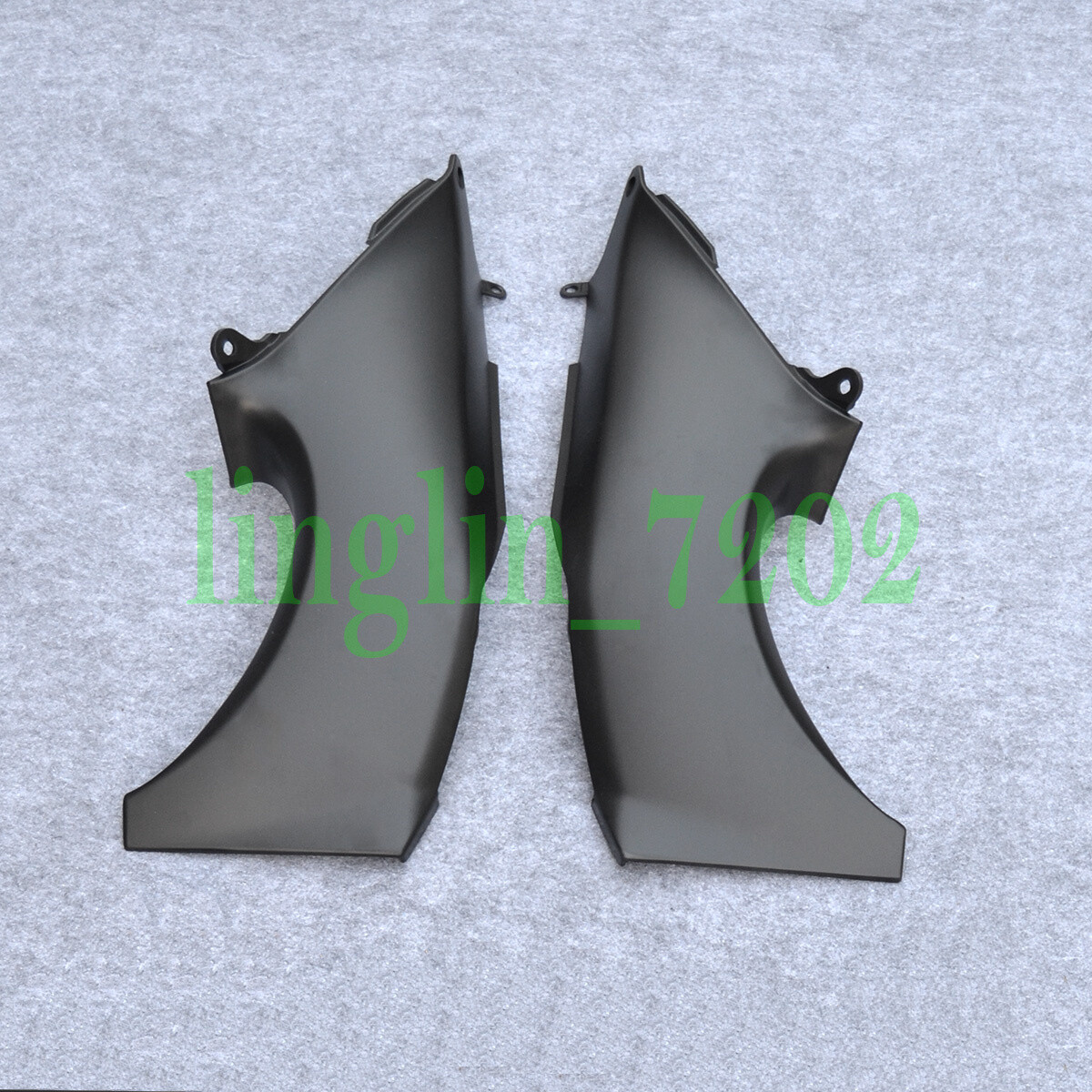 Black Ram Air Tube Duct Intake Cover For Kawasaki Ninja ZX12R 20002001