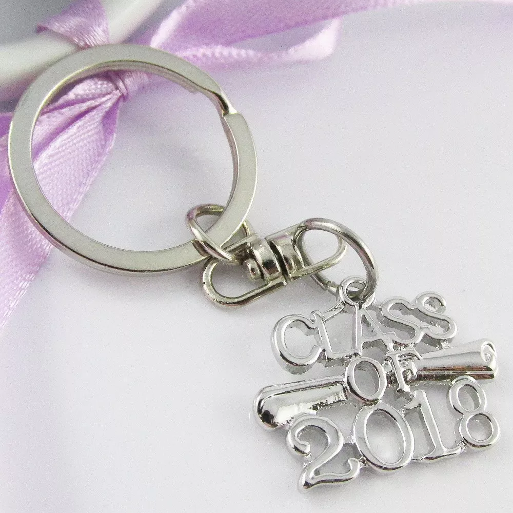 Class of 2018 Graduation Charm Keychain Bag Tag 69mm Student