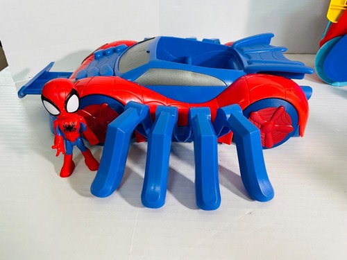 Spidey & His Amazing Friends Web Crawl-R 2-in-1 Deluxe HQ + Hauler + Crawler - 第 3/14 張圖片