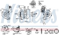 93564 Nissens Lader, Aufladung FüR BMW