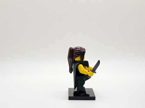 LEGO minifigura verde oscuro reina de ajedrez cas510 capa de castillo reinos - Imagen 2 de 5