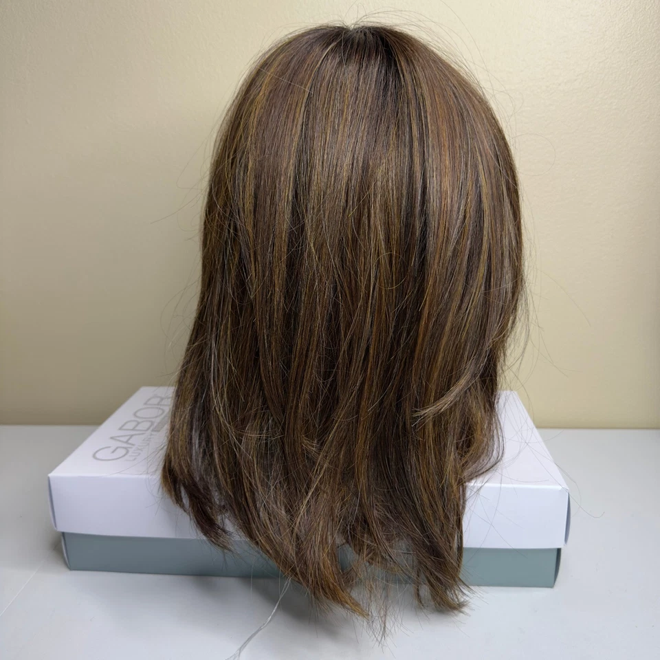 Peruca Gabor Luxury Designer Own The Room GF8-29SS SS média avelã - Imagem 3 de 4