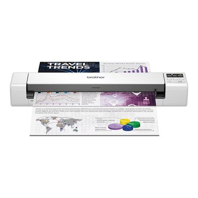Brother DSmobile DS-940DW USB/Wireless Duplex Portable Scanner White