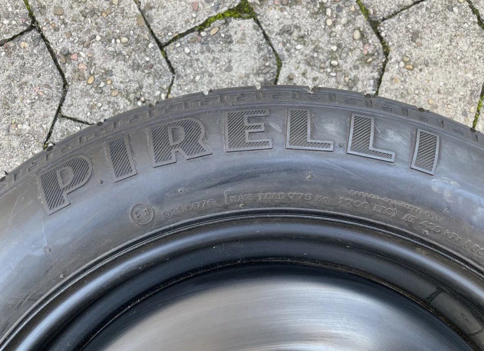 Ford Reserverad Pirelli Ersatzrad Notrad Komplettrad SPARE TYRE T 125/85 R16 99M - Bild 2 von 4