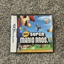 New Super Mario Bros. Nintendo DS, 2006 Case  Manual Only - No Game 