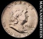 1948-D Silver Franklin Half Dollar - FBL - Choice Gem Brilliant Unc+++  #K1788