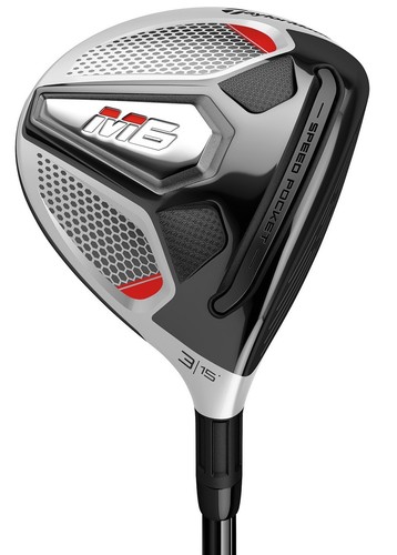 Left Handed TaylorMade Golf Club M6 15* 3 Wood Stiff Graphite Value