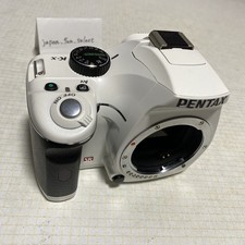 PENTAX K-x White Digital SLR Camera Body DSLR 12.4MP ISO 200-6400 K-mount