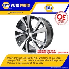18 X 8.5 Wheel Rim For Nissan Maxima 2016 2017 2018 Machined Grey Alloy 62721