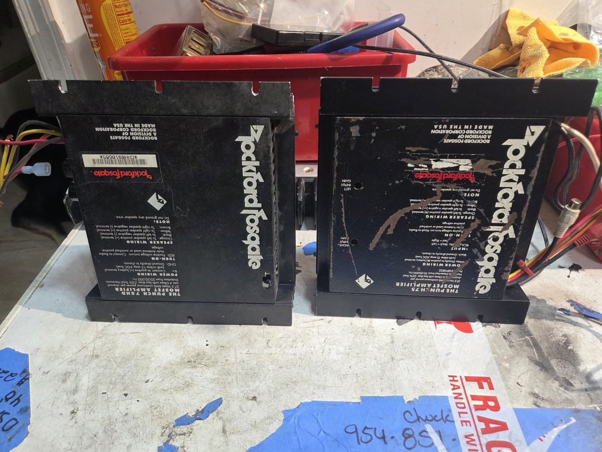 rockford fosgate punch 75 | eBay