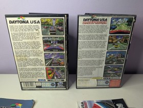 Daytona USA & Championship Circuit Edition Sega Saturn With Manuals 
