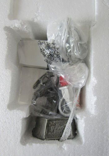 NECA Nightmare Before Christmas Pewter 9" Desk Lamp 2004 NIB LA775 - Picture 2 of 6