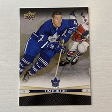 2023-24 Tim Hortons Collectors Series Duos #1 Tim Horton Frank Mahovlich 