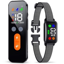 Dog Training Collar, Dog Shock Collar with Remote Control for Medium Large Do...