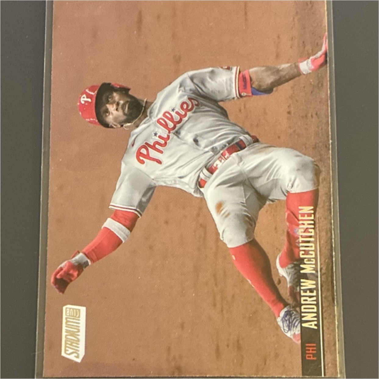 2021 Topps Stadium Club Andrew McCutchen Image Variation Philadelphia Phillies 