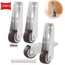 Mobile Directional Roller Side Mounted Gate Casters Support Wheel Durable Pulley